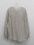 Charlie See-Through Loose Fit Blouse