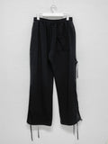 Ribbon Two-Way Wide Training Pants