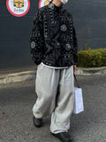 Hip-hop Balloon Brushed Jogger Pants