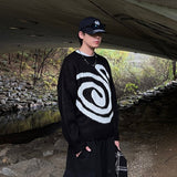 Mohair tornado knit