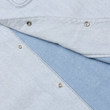 Vintage Patch Reverse Denim Shirt