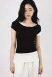 Nive Unbalanced Layered Tee