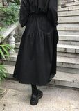 POCKET LINE COTTON SKIRT