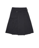 BUTTON POCKET SKIRT