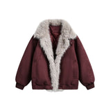 Kotor Raccoon Fur Quilted Mustang