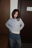 Mongle Fur Round Knit