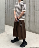 [Key Ring] Leopard Hip Hop Bermuda Pants
