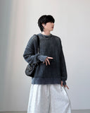 Royal Pigment Mesh Knit