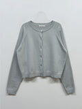 Viscose Raglan Round Neck Cardigan