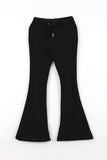 Bootcut brushed sweatpants
