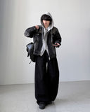 Nuance Check Hood Zip-Up