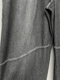 [unisex] Dart Washing Banding Long Denim Pants
