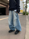 Kitty washed balloon denim