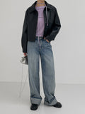 Rain Back Bijo Long Wide Denim