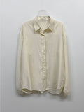 Charlotte Silky Loose-Fit Shirt
