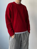 Diamond Fisherman Round Knit
