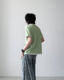 [1+1] Pastel Layered Short Sleeve T-shirt