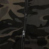 Ray Camo Hood Bomber Jacket
