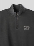 Workshop Pigment Half Zip-up