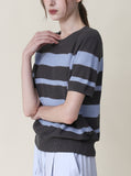 [Premium] Len Stripe Linen Knit