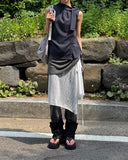LACE WRAP SKIRT