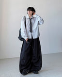 Muted Line Balloon Denim