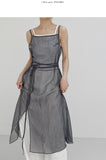 Organza Bustier Layered One Piece