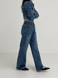 [UNISEX] Sheltie Low Bootcut Denim Pants