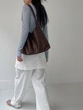 Loti Denim Wrap Mini Skirt