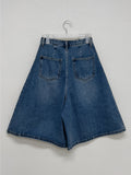 741 Catwashing Bermuda Denim Pants