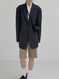 Milano Overs Fit Single Blazer Jacket