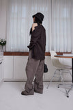 Nylon Two-Tuck Pants