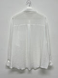 Mary see-through loose fit shirt