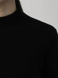[2+1 Plan] Basic Blan Half-Neck Knit