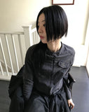 UTILITY SNAP NYLON JACKET