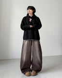 Benzer Corduroy Wide Pants