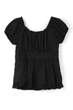 Morph shirring blouse