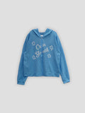 Youth two-way flow hood zip-up