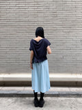UNBAL SHOULDER COTTON TOP
