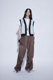 glossy tech pants