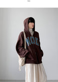 Colin Lettering Hood Zip-Up