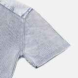 Finer Shoulder Panel Washed Short Sleeve T-shirt