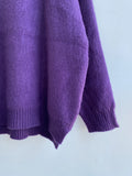 Wool Brush Mohair Balloon Knit