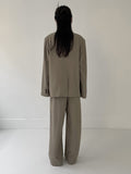 [summer] Chabeu High Waist Two Tuck Wide Slacks