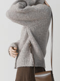 Boxy Wool Daily Cardigan