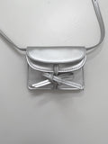 Ribbon Leather Card Wallet