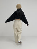 [unisex] Work Peach Bijo Wide Pants