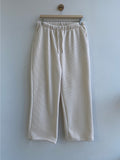 Milky Corduroy String Pants