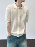 Ethnic Jacquard Knit Short Sleeve Cardigan