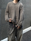 Castle Embossed Square Knit